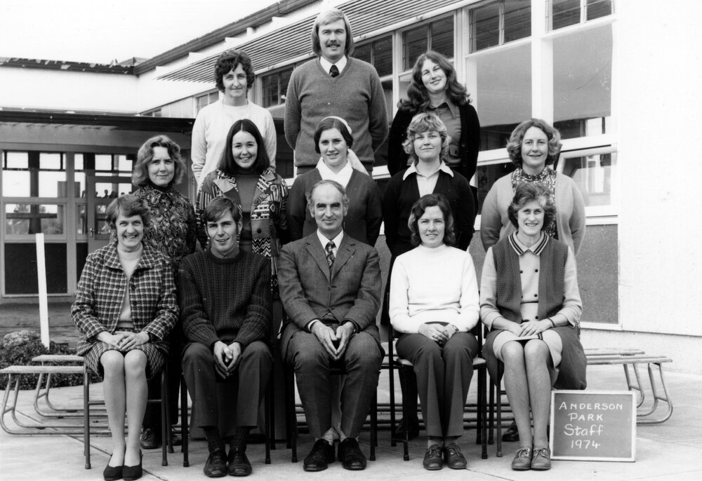 Anderson Park School Staff 1974