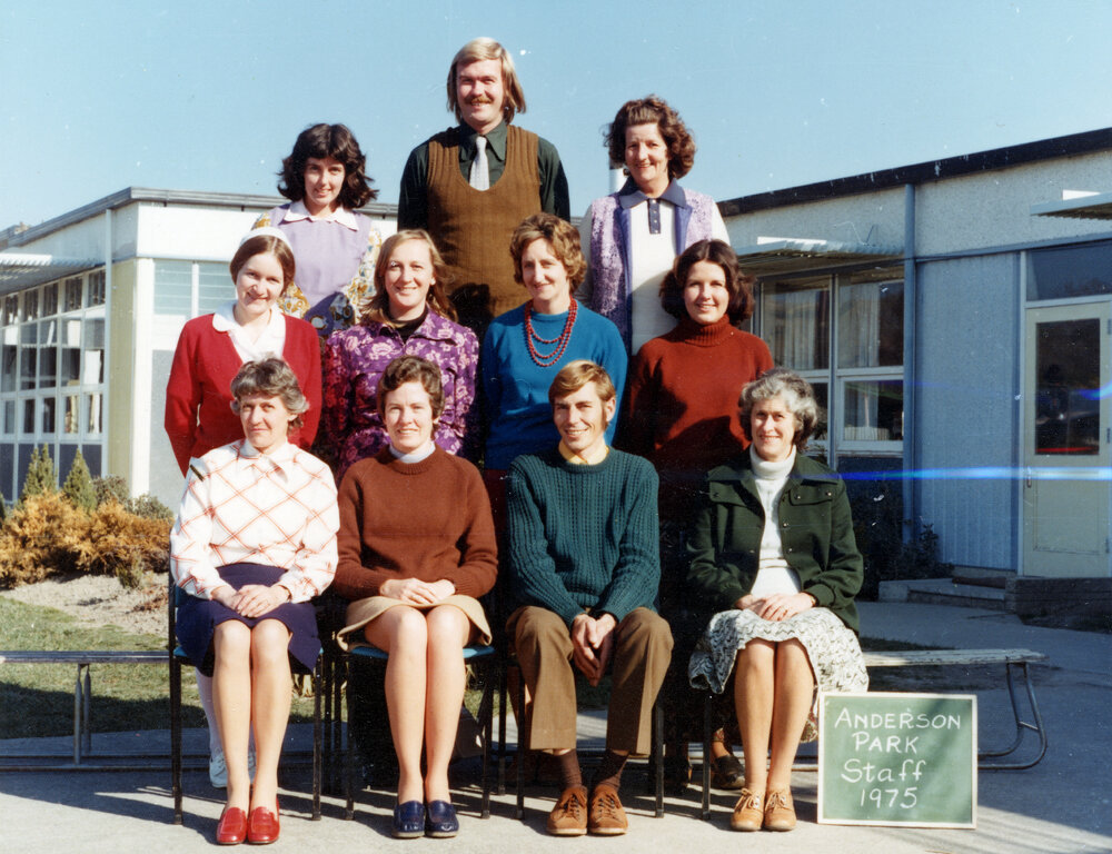 Anderson Park School Staff 1975