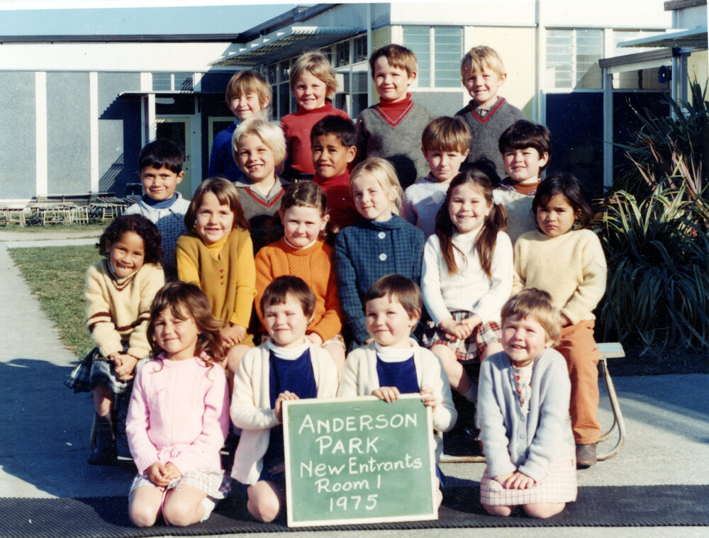 Anderson Park School New Entrants 1975