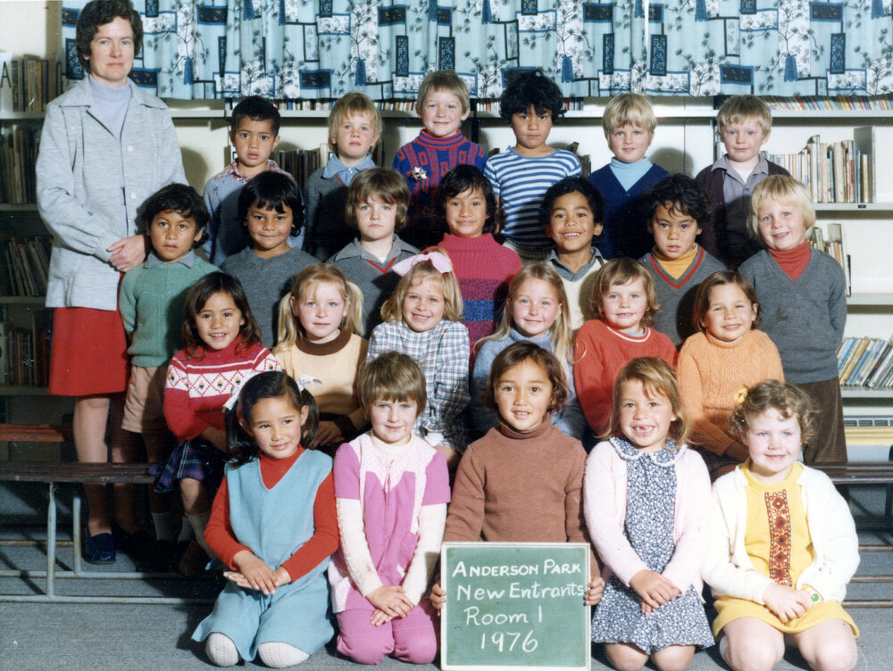Anderson Park School New Entrants 1976