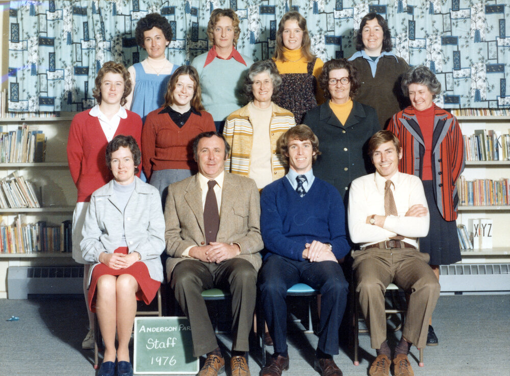 Anderson Park School Staff 1976