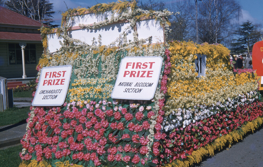 Thodeys Orchard Float 1955