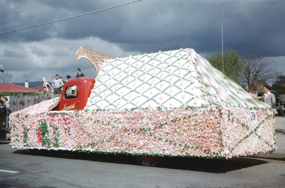 Leopard Brewery Float 1954