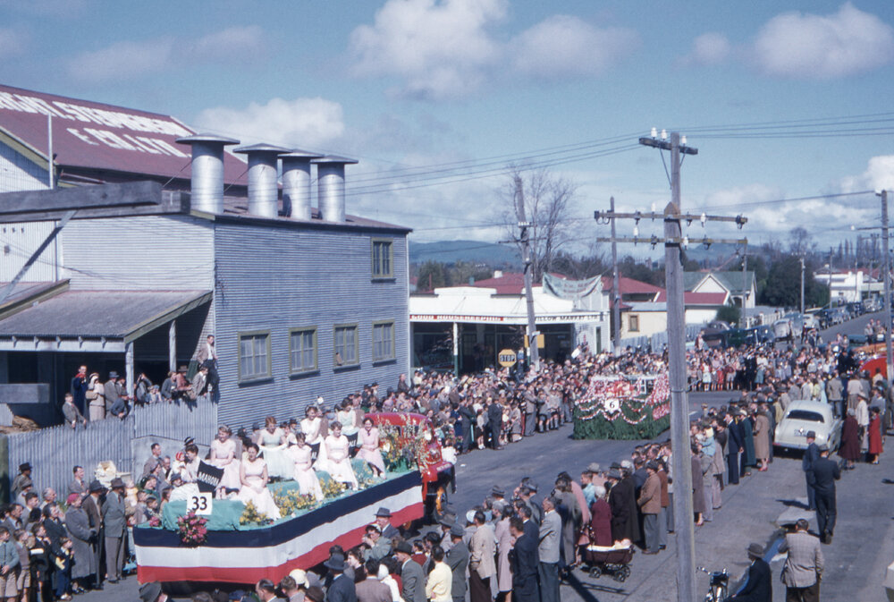 Hastings Free Kindergarten Float 1955