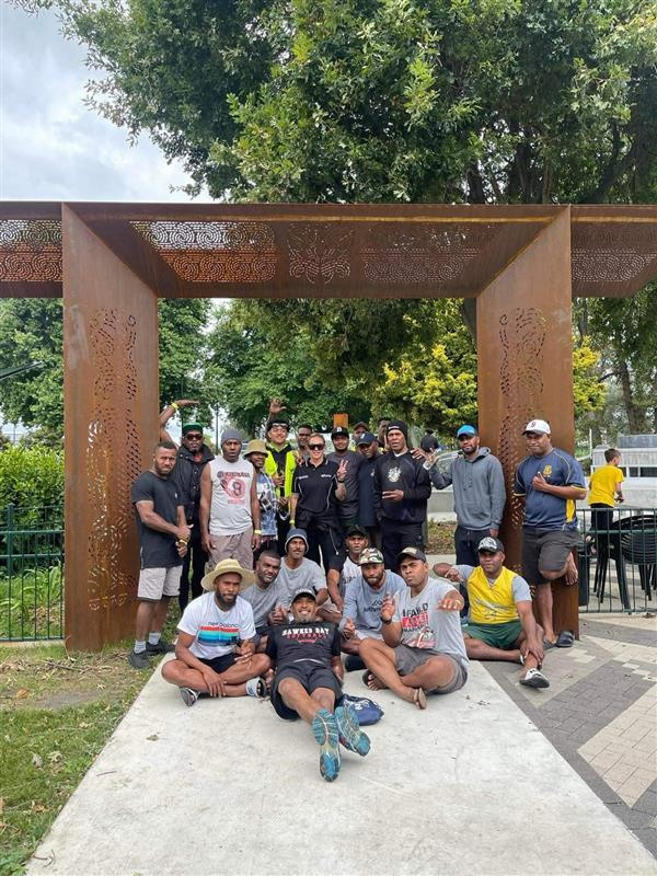 RSE workers at Flaxmere