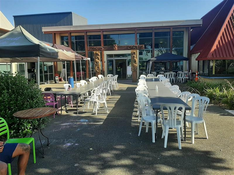 Flaxmere Community Centre Outdoor Dining