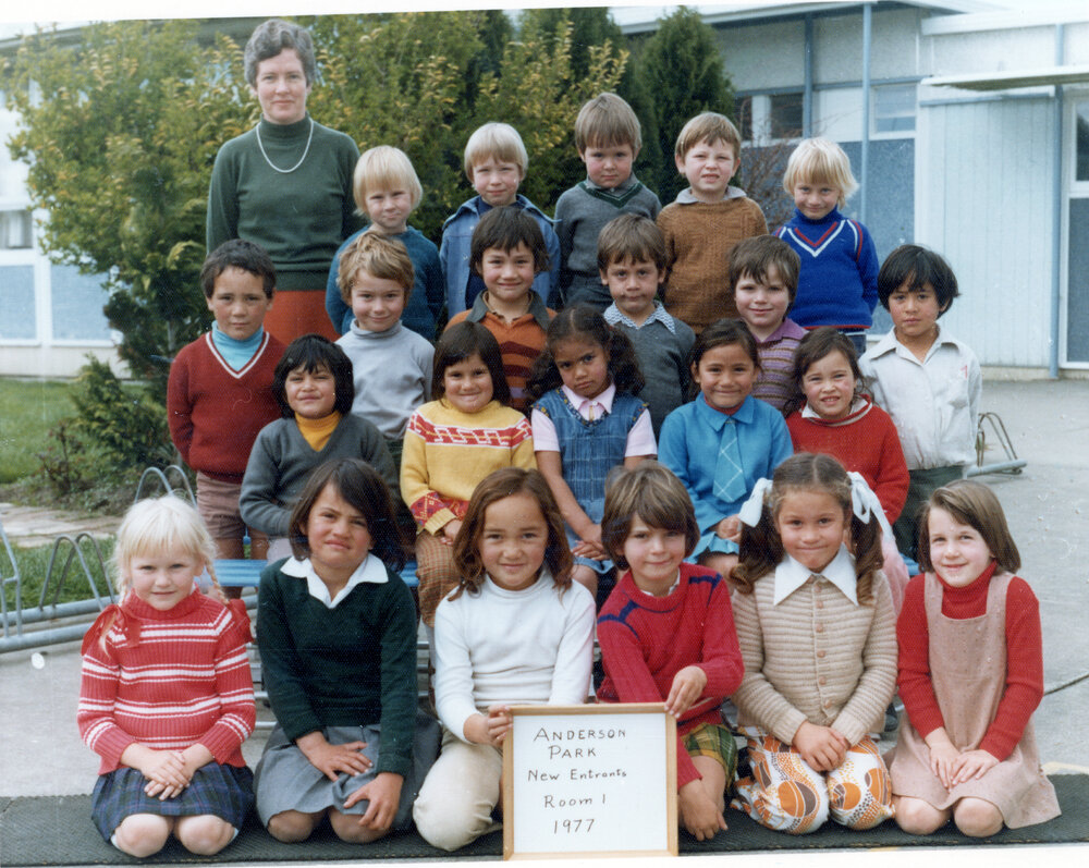 Anderson Park School New Entrants 1977