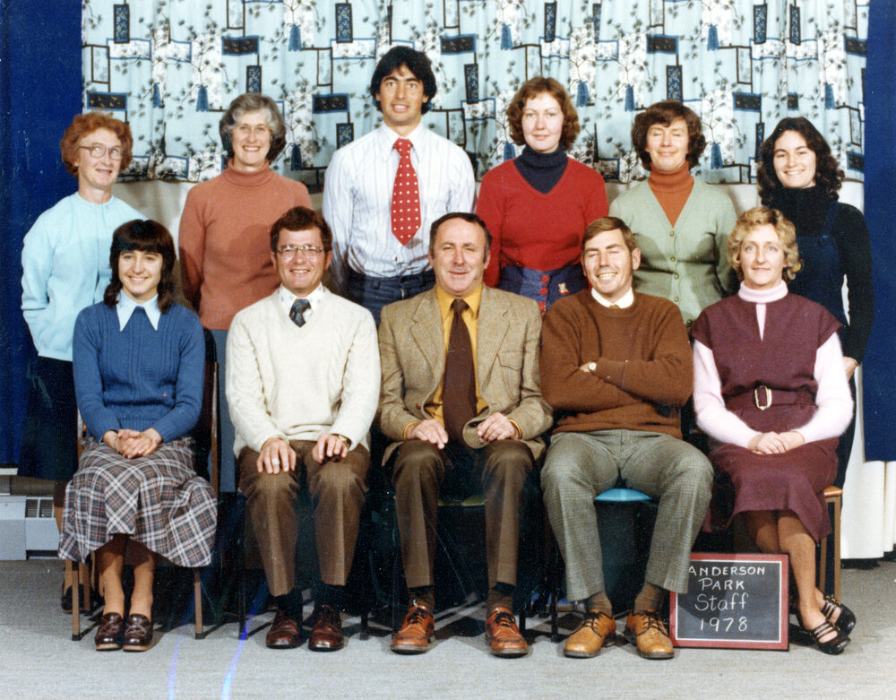 Anderson Park School Staff 1978