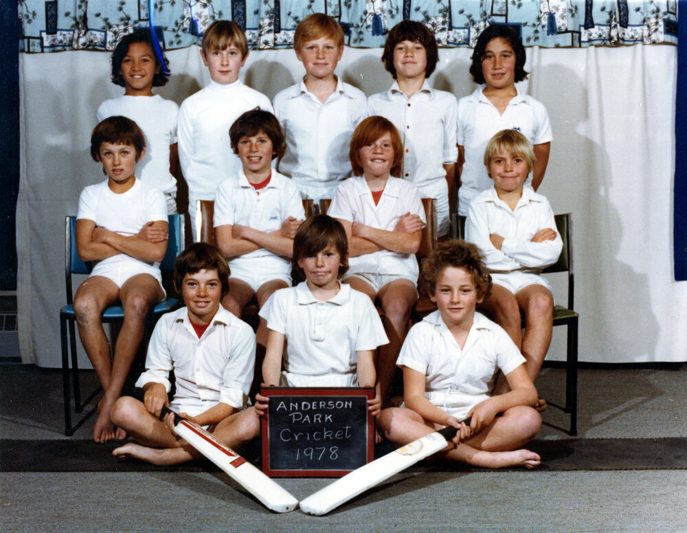 Anderson Park School Cricket 1978