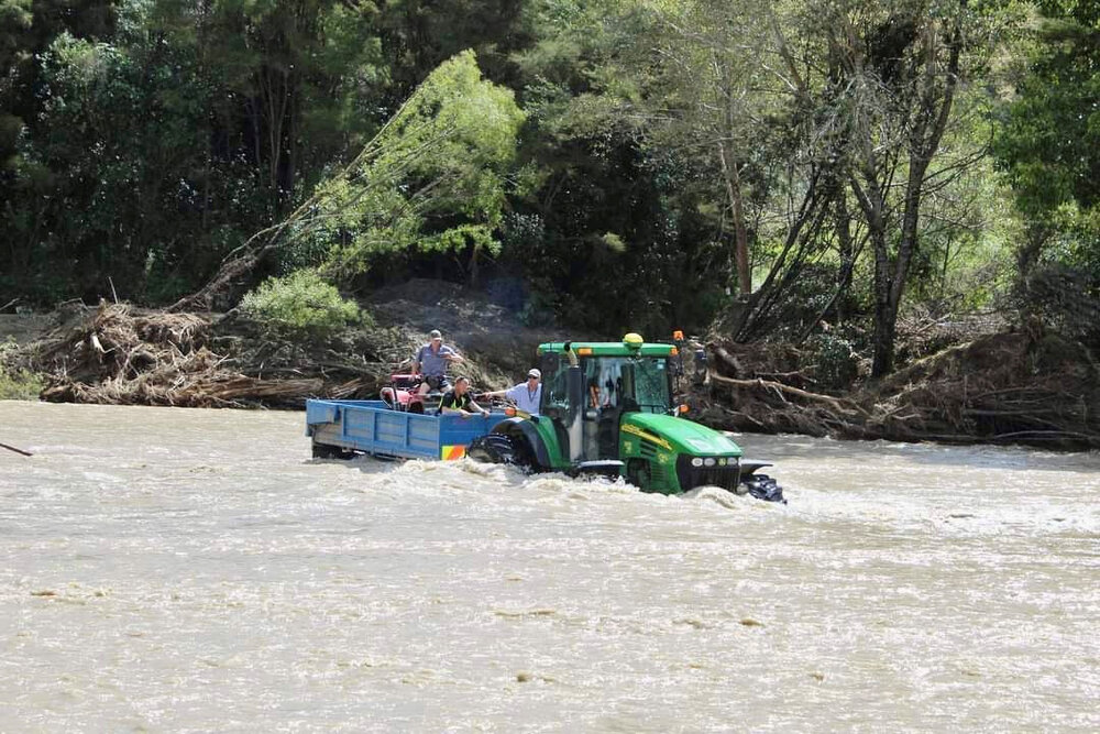 Tractor River Crossing