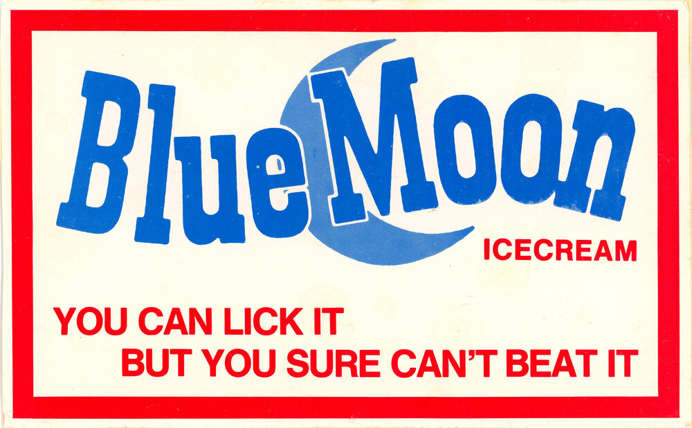 Blue Moon Label