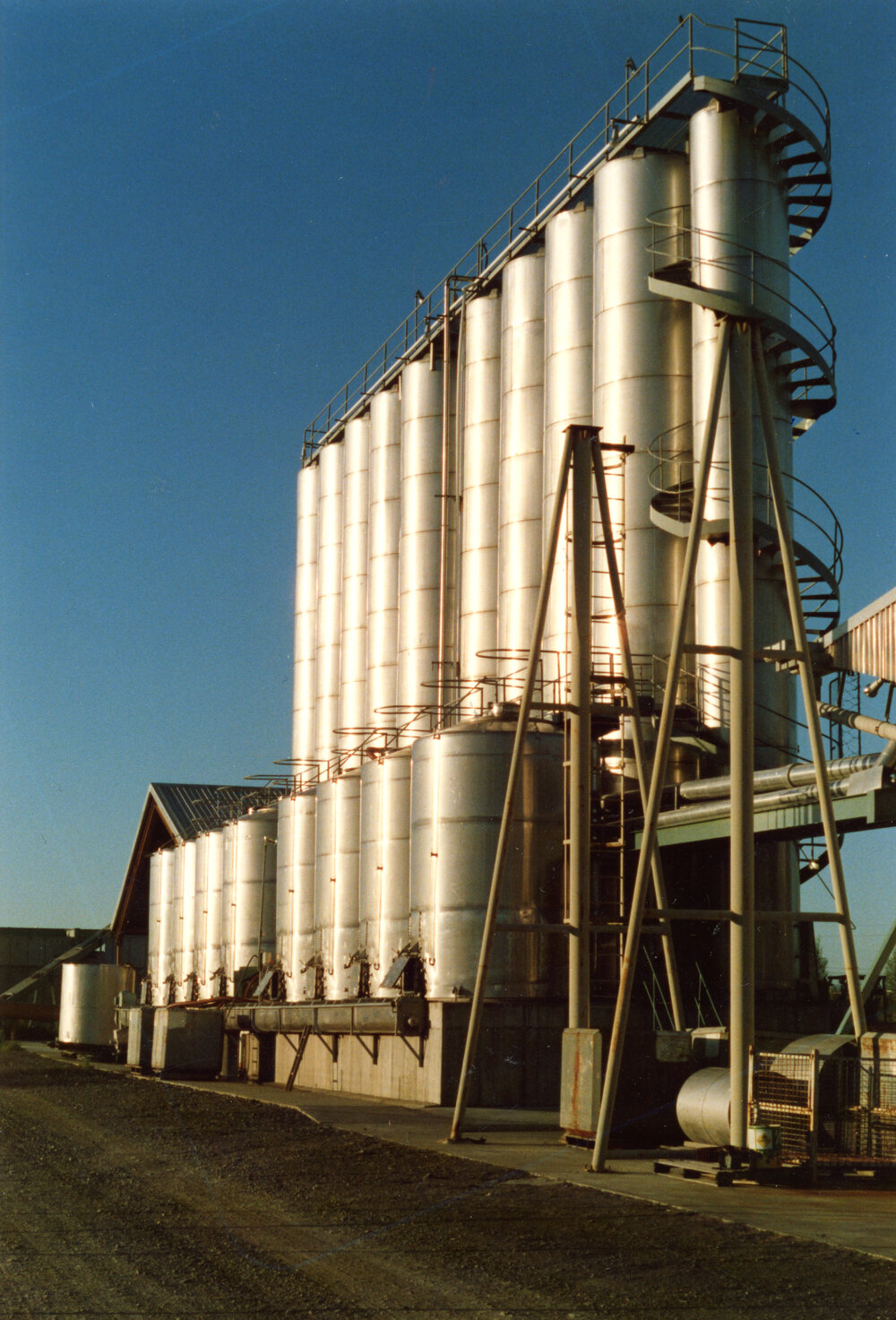 Taradale Winery Tanks