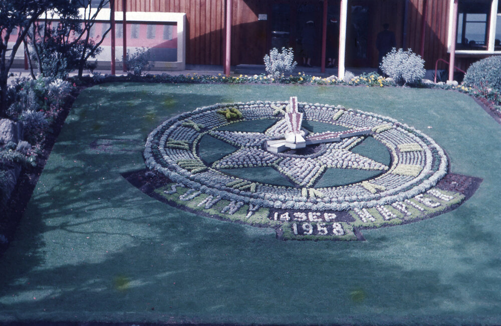 Napier Floral Clock 1958