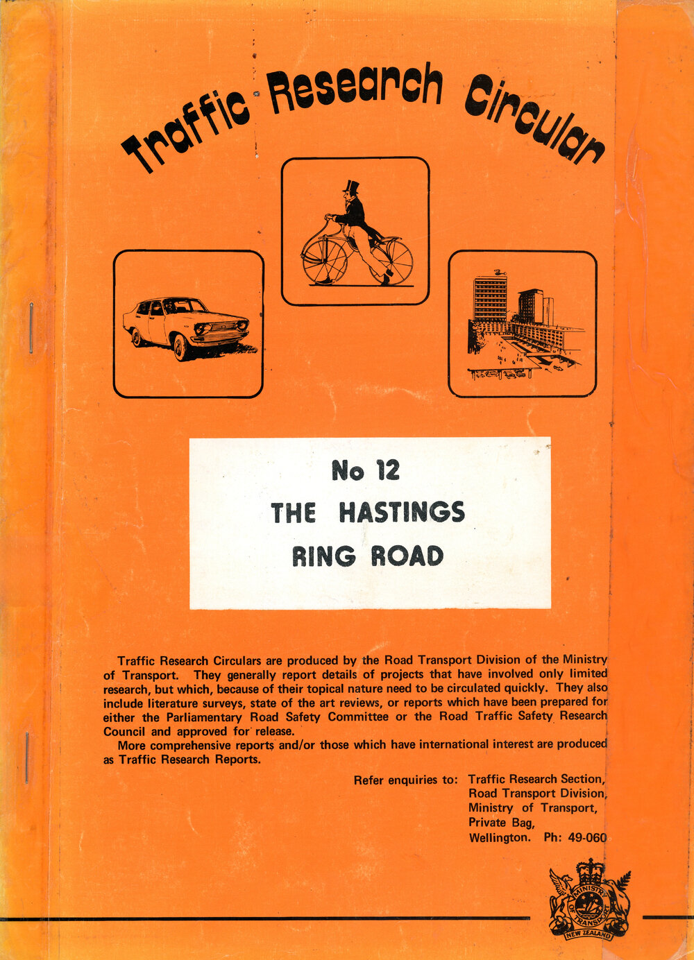 Traffic Research Circular No. 12