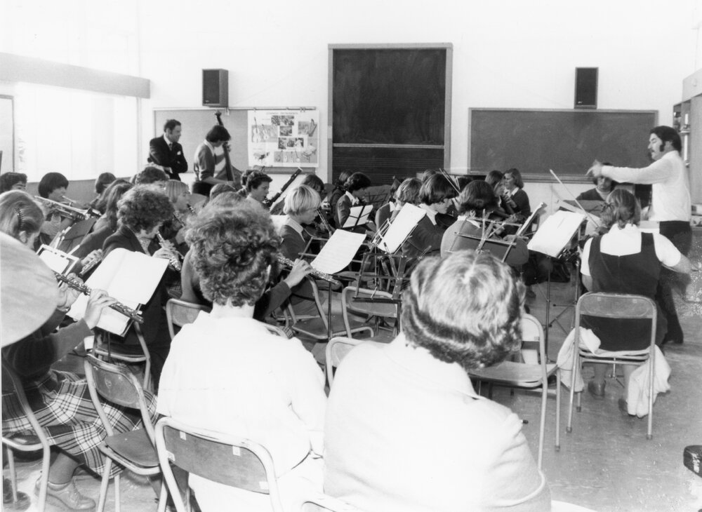 HNHS Orchestra, 1979