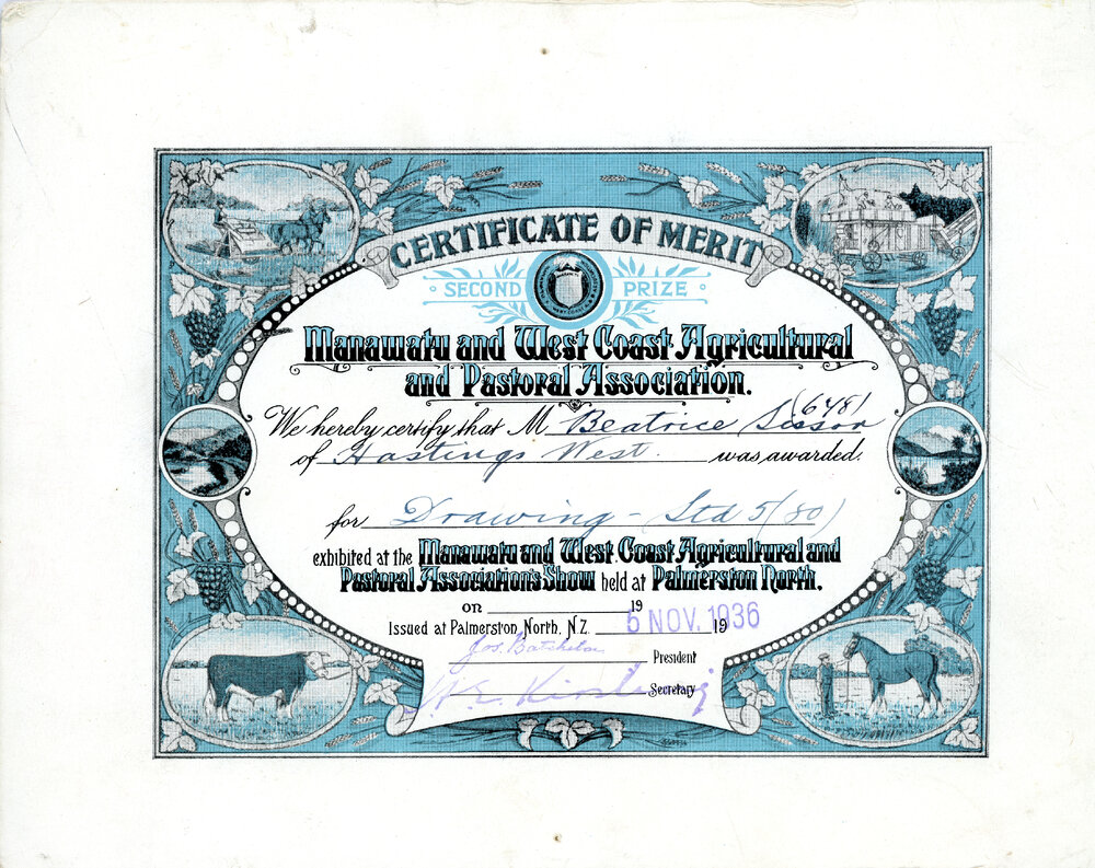 Certificate of Merit