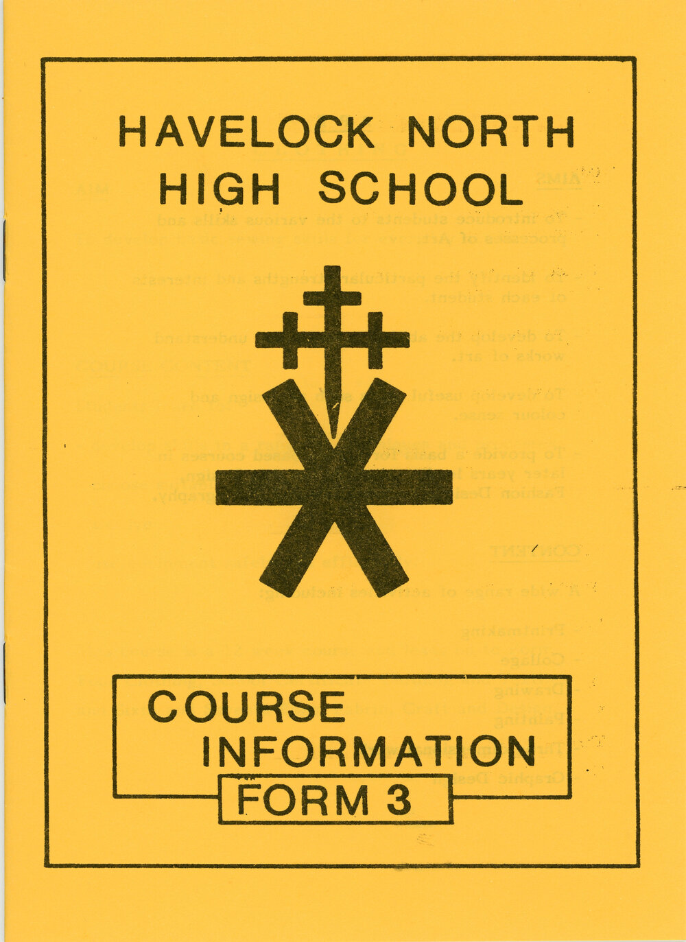 HNHS Course Information Booklet