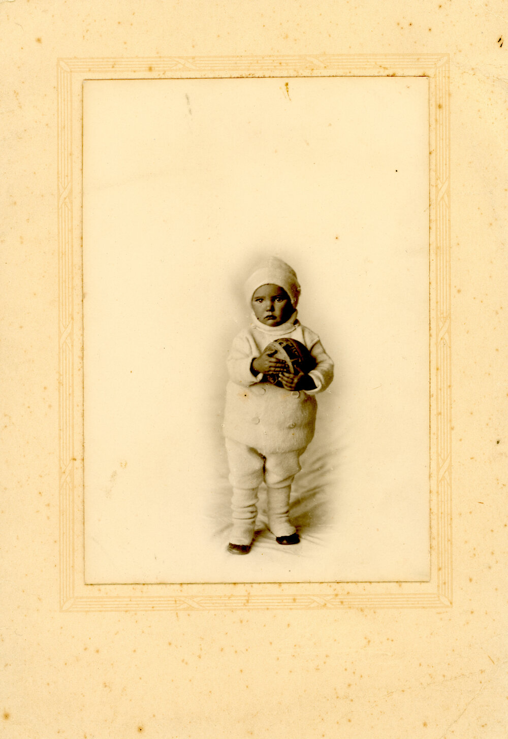 Studio Portrait of Young Child