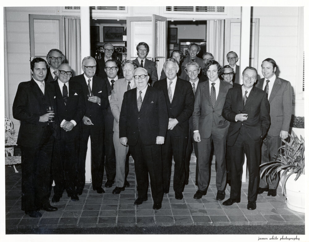 Sir James Wattie Group Photograph