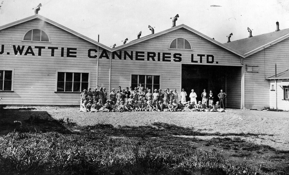 J. Wattie Canneries Factory Staff