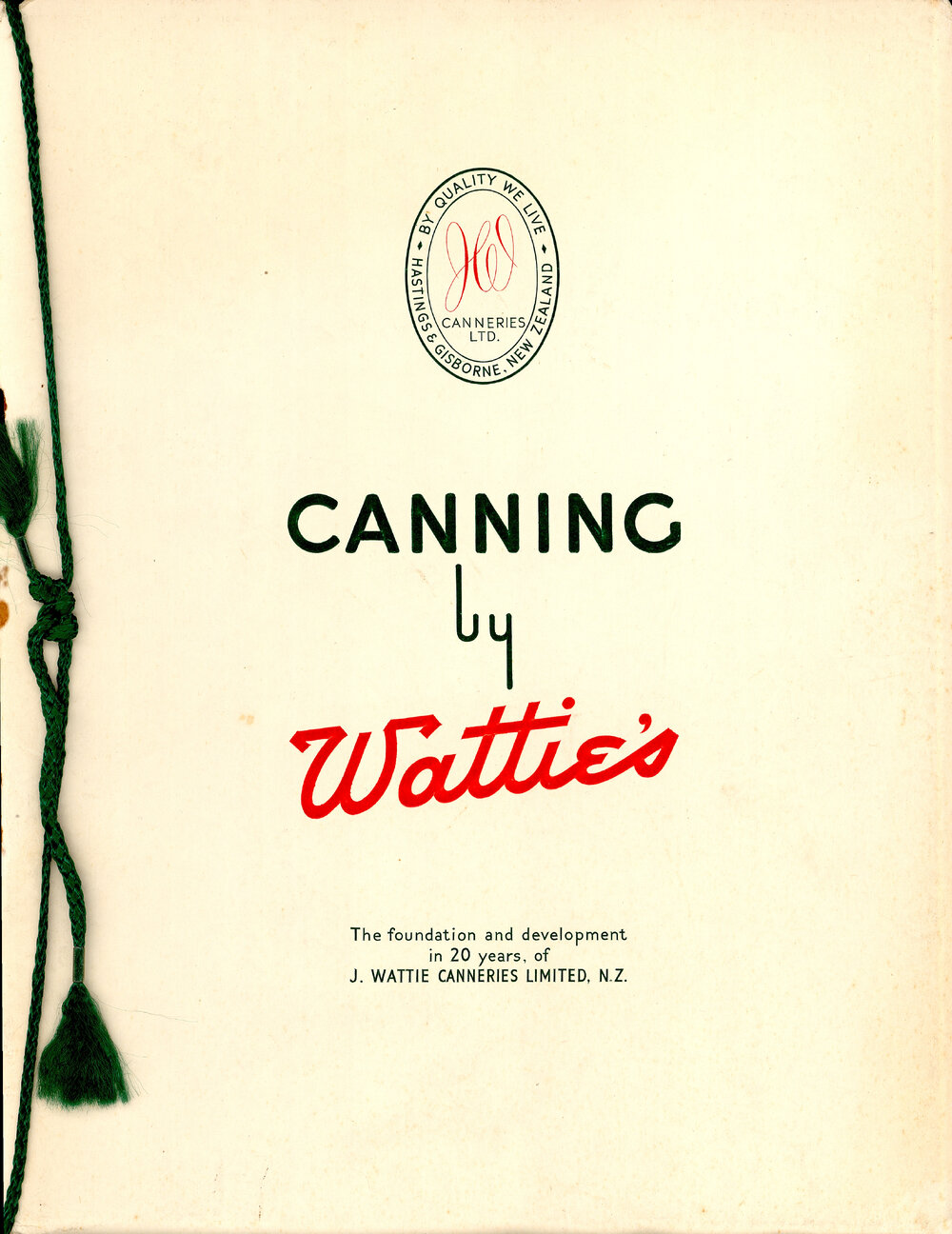 Canning by Watties