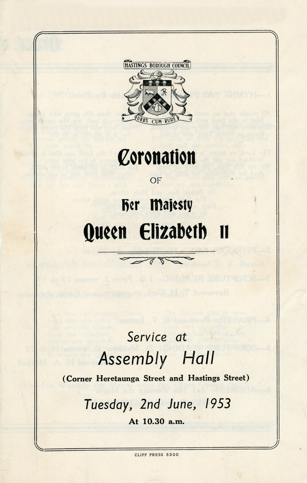 Coronation of Queen Elizabeth II