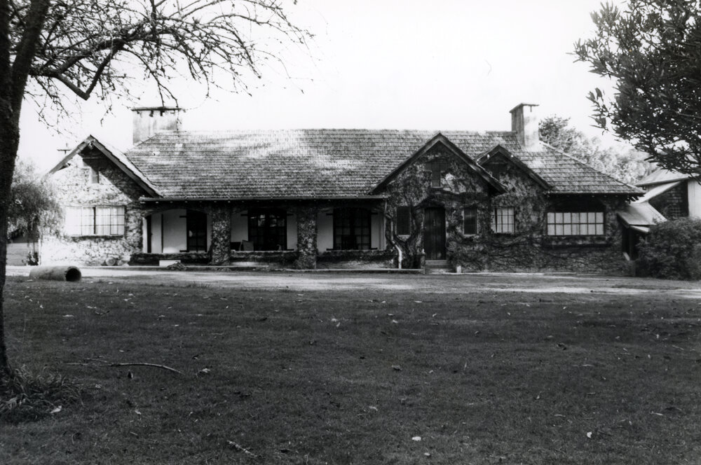 Exterior of Whare Ra, 1979