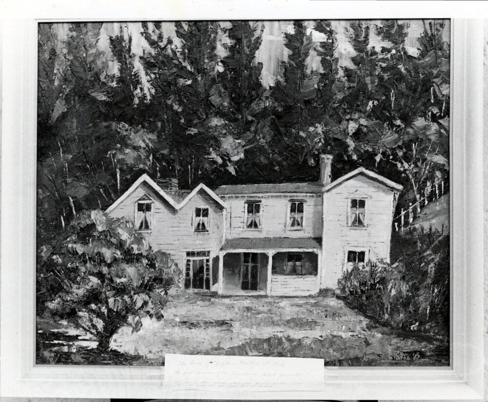 Painting - Captain Baillie's Home 