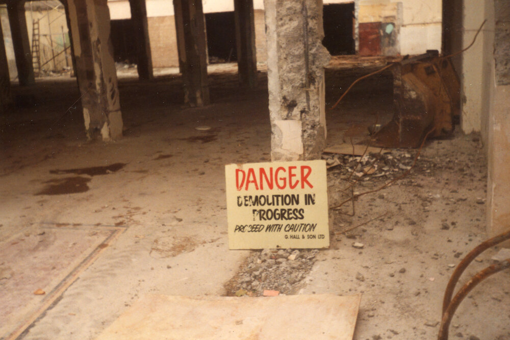 State Theatre Interior During Demolition