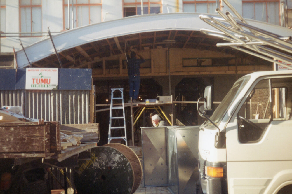 Construction at State Theatre