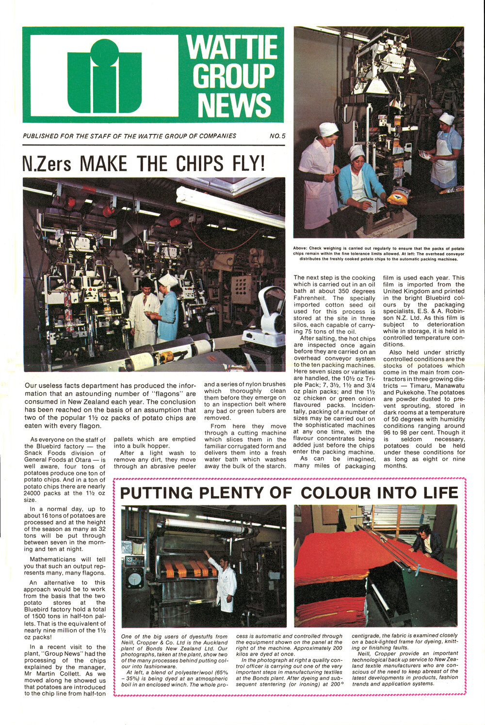 Wattie Group News Issue 5