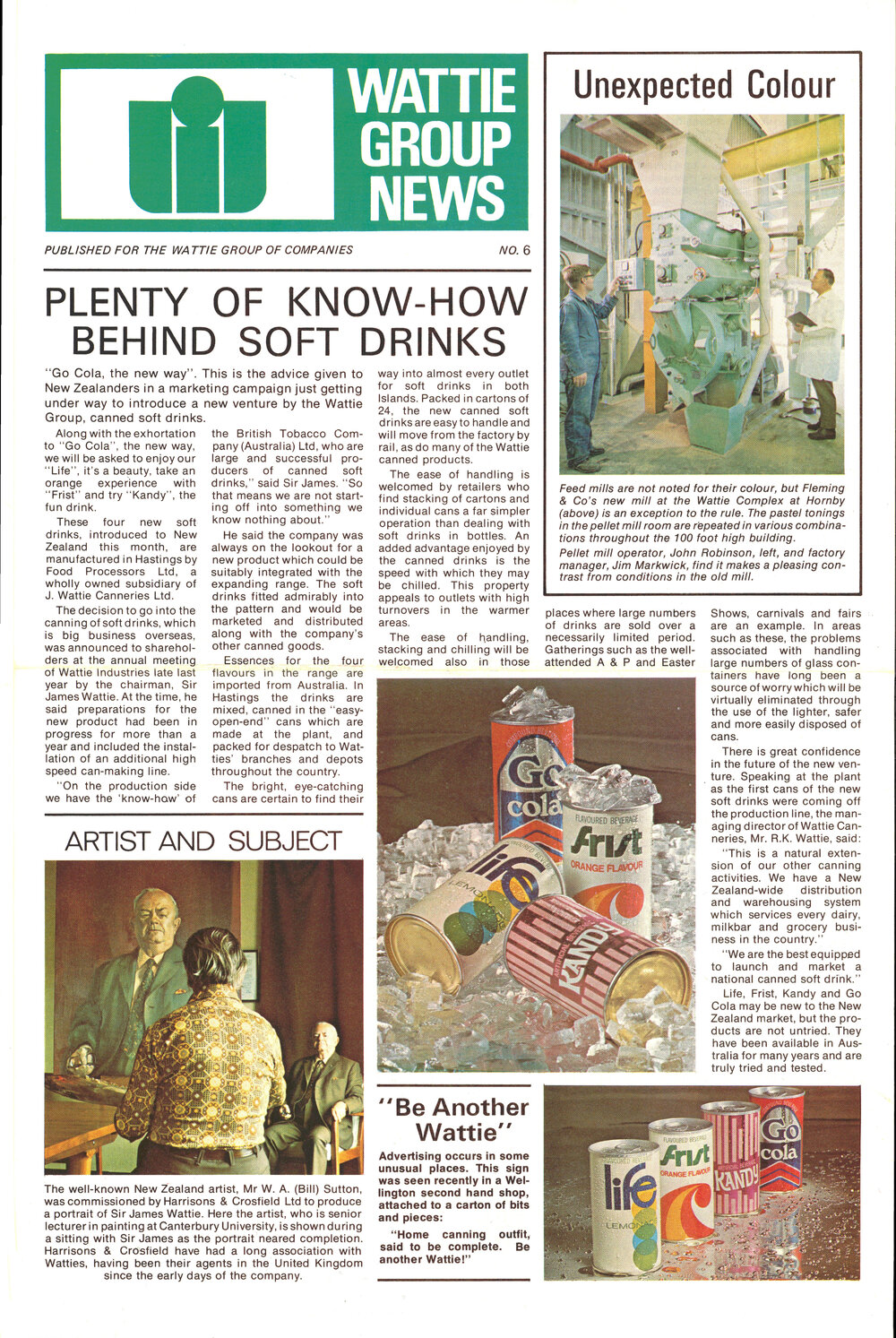 Wattie Group News Issue 6