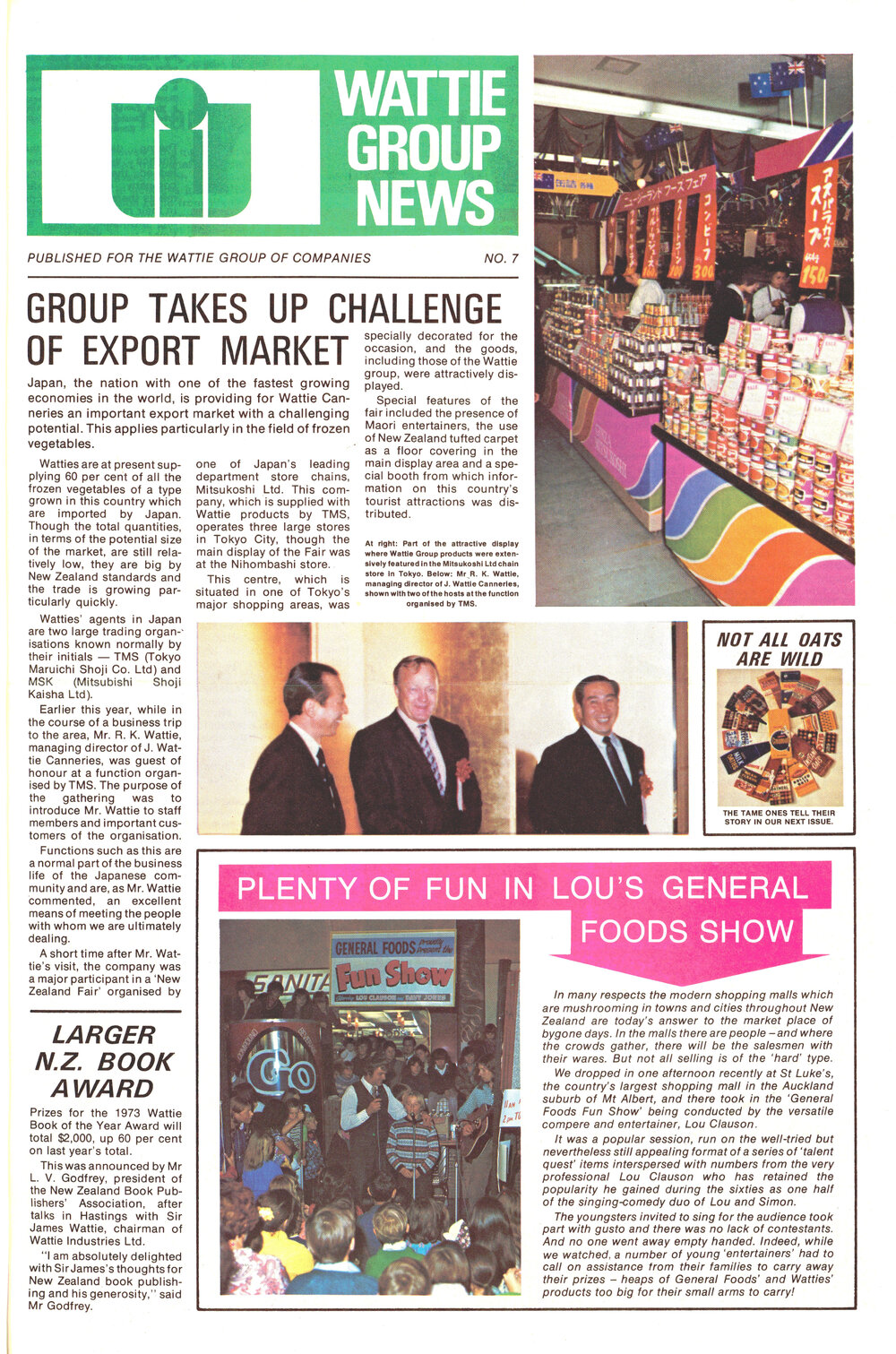 Wattie Group News Issue 7