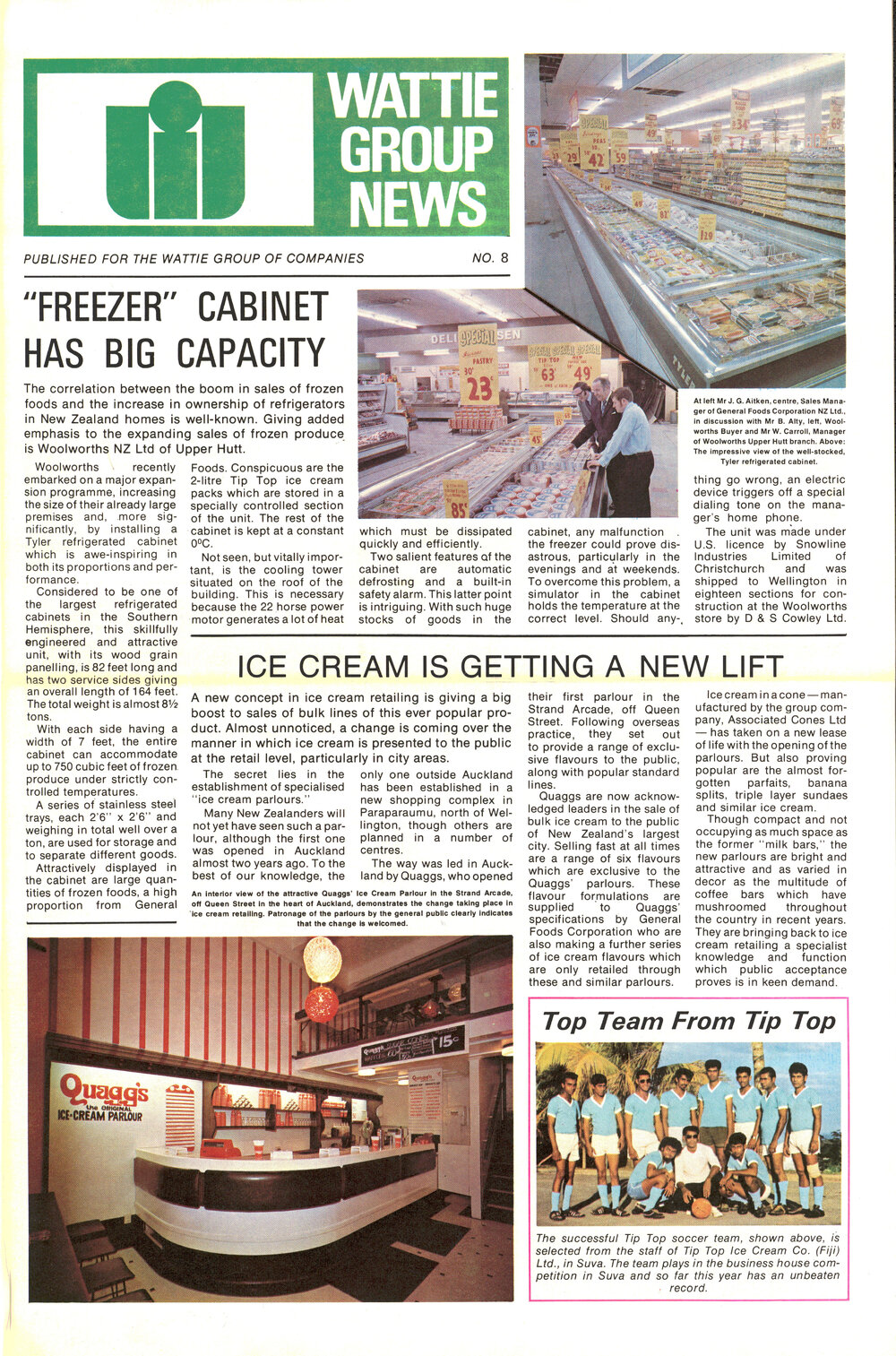 Wattie Group News Issue 8