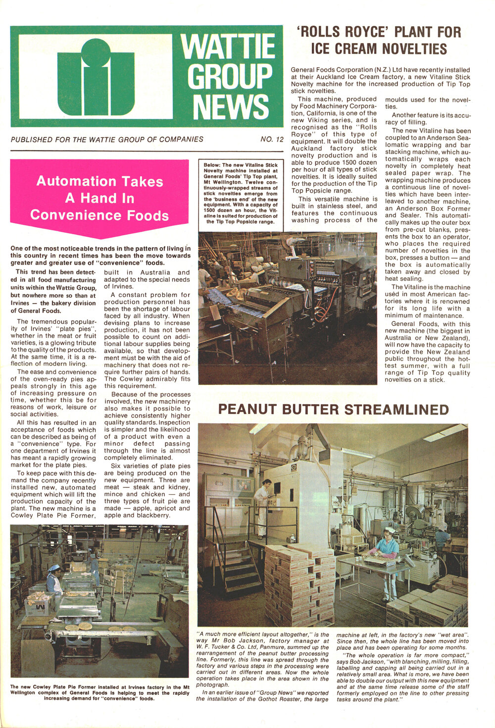 Wattie Group News Issue 12