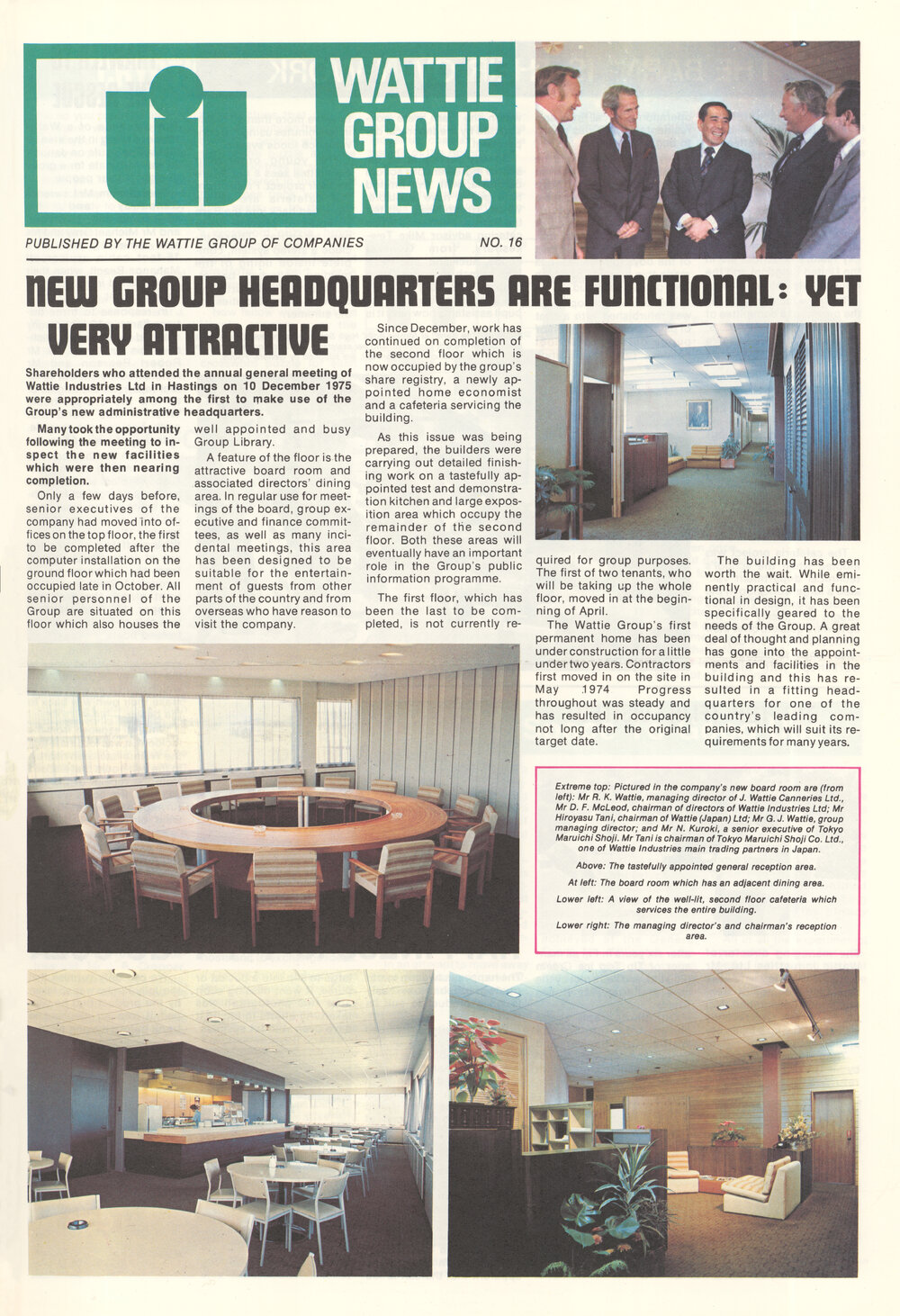 Wattie Group News Issue 16