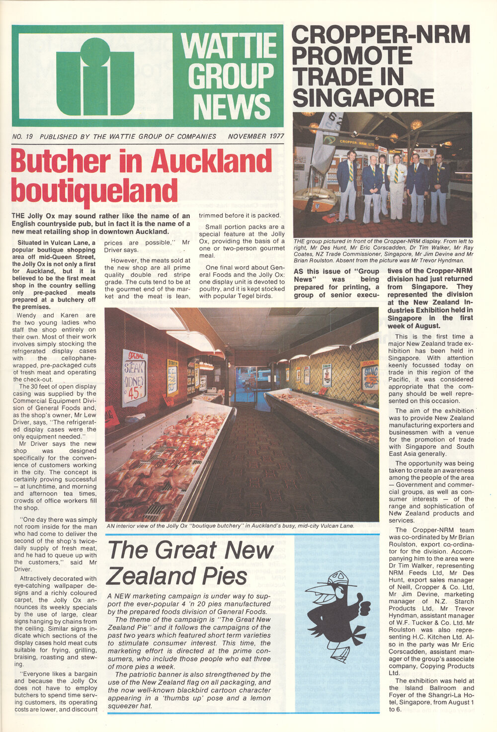 Wattie Group News Issue 19