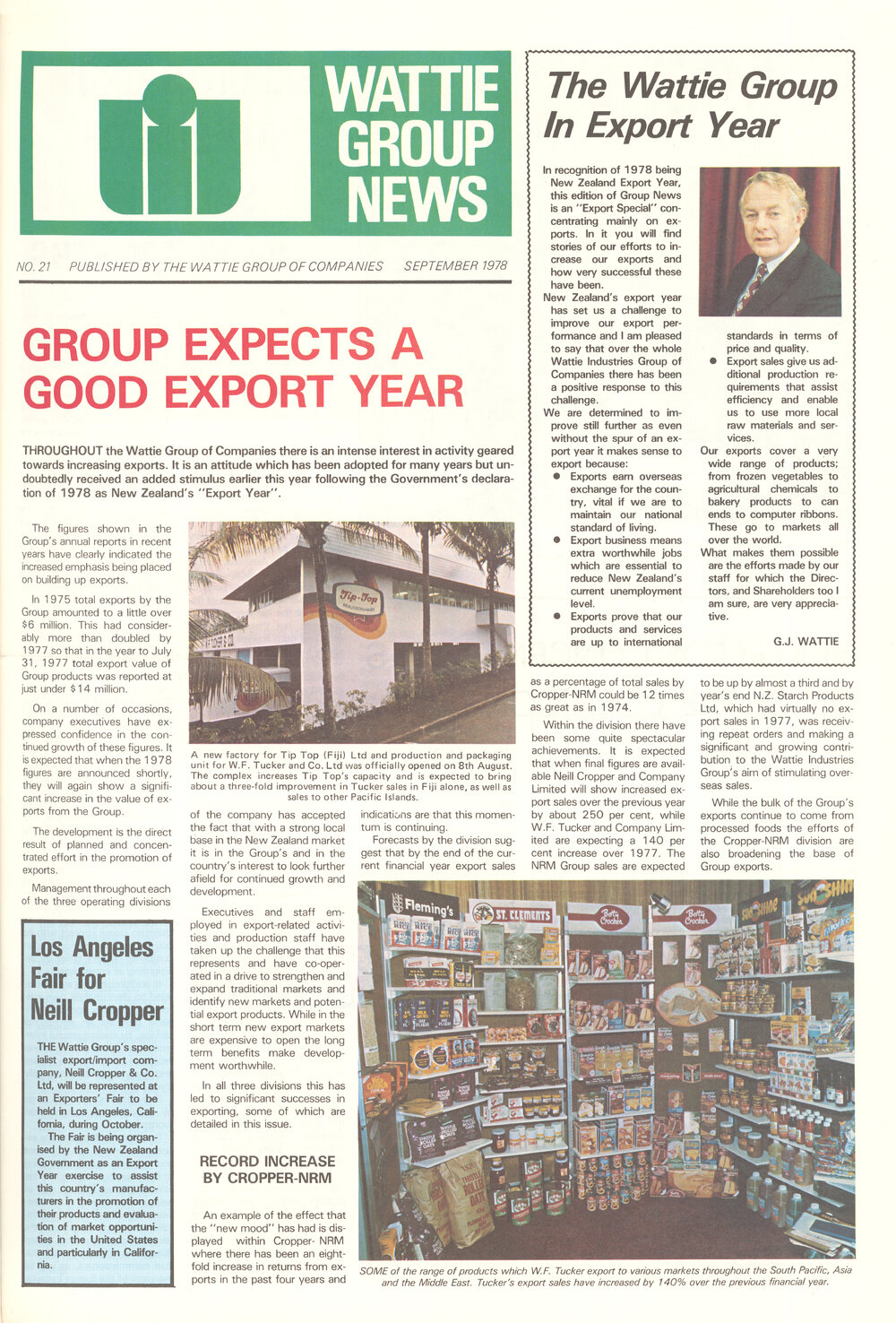 Wattie Group News Issue 21