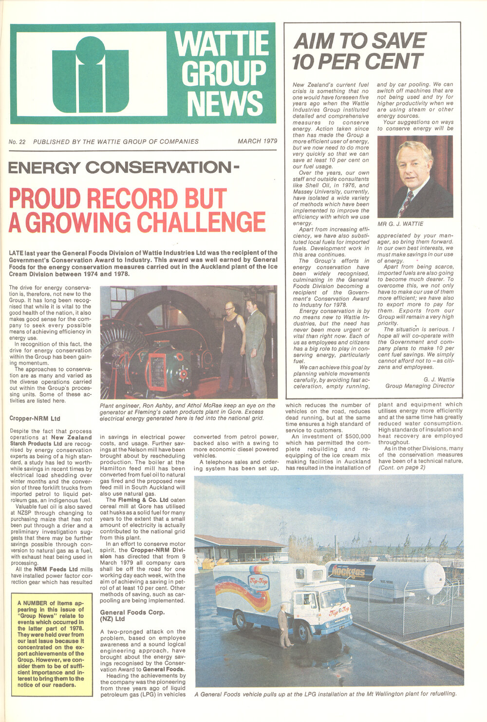 Wattie Group News Issue 22