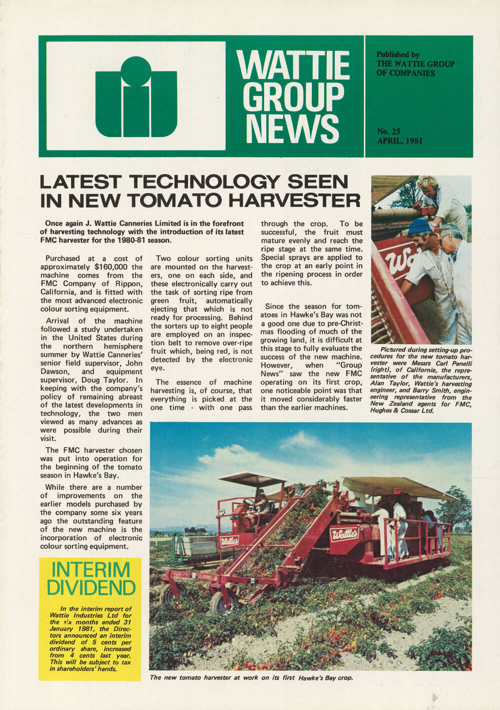 Wattie Group News Issue 25