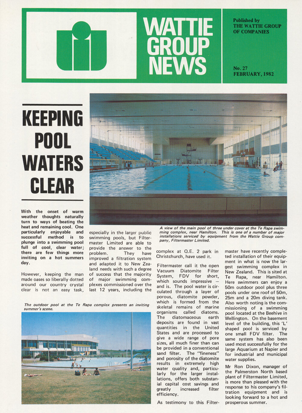 Wattie Group News Issue 27