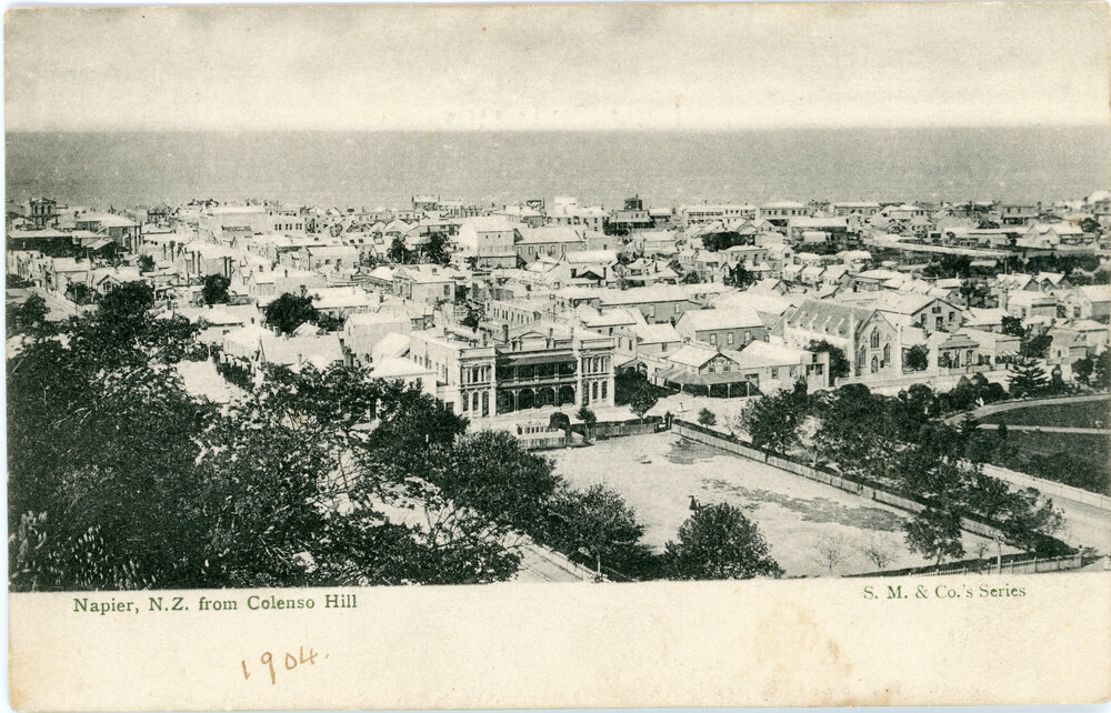 Napier From Colenso Hill