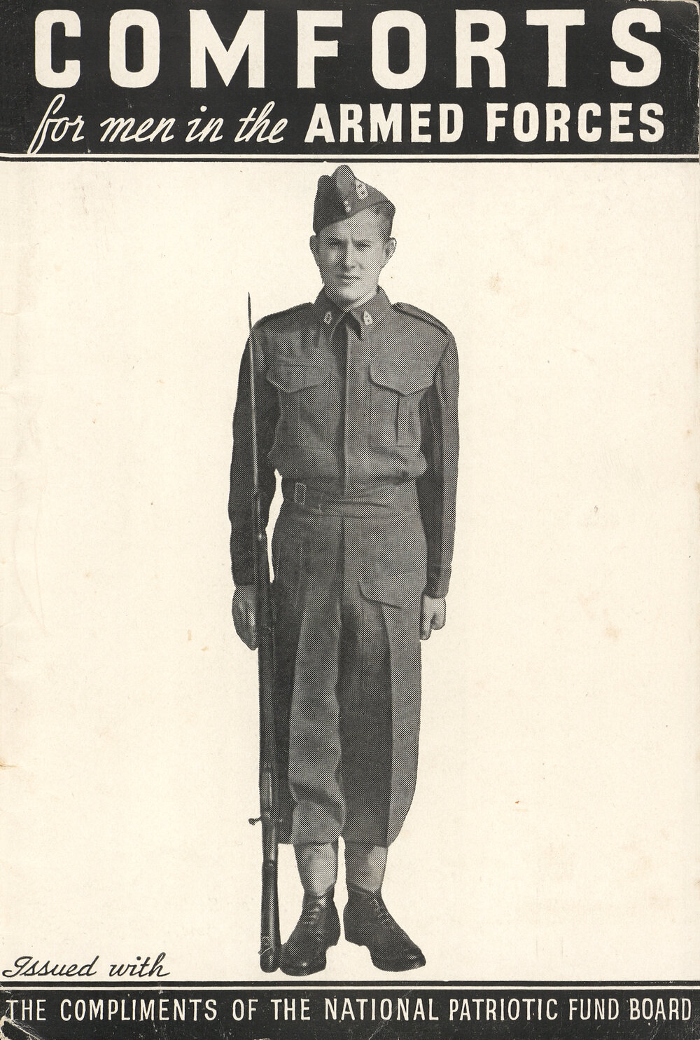 Comforts for Men in the Armed Forces