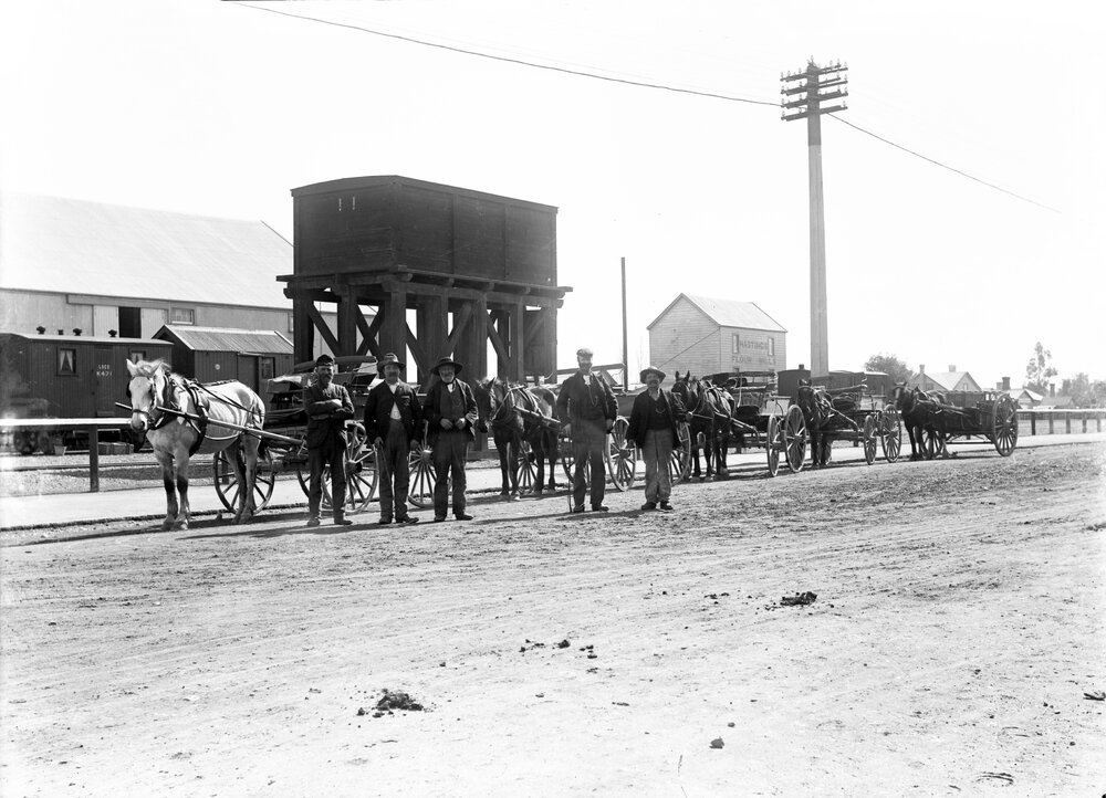 Hastings Railway Yard