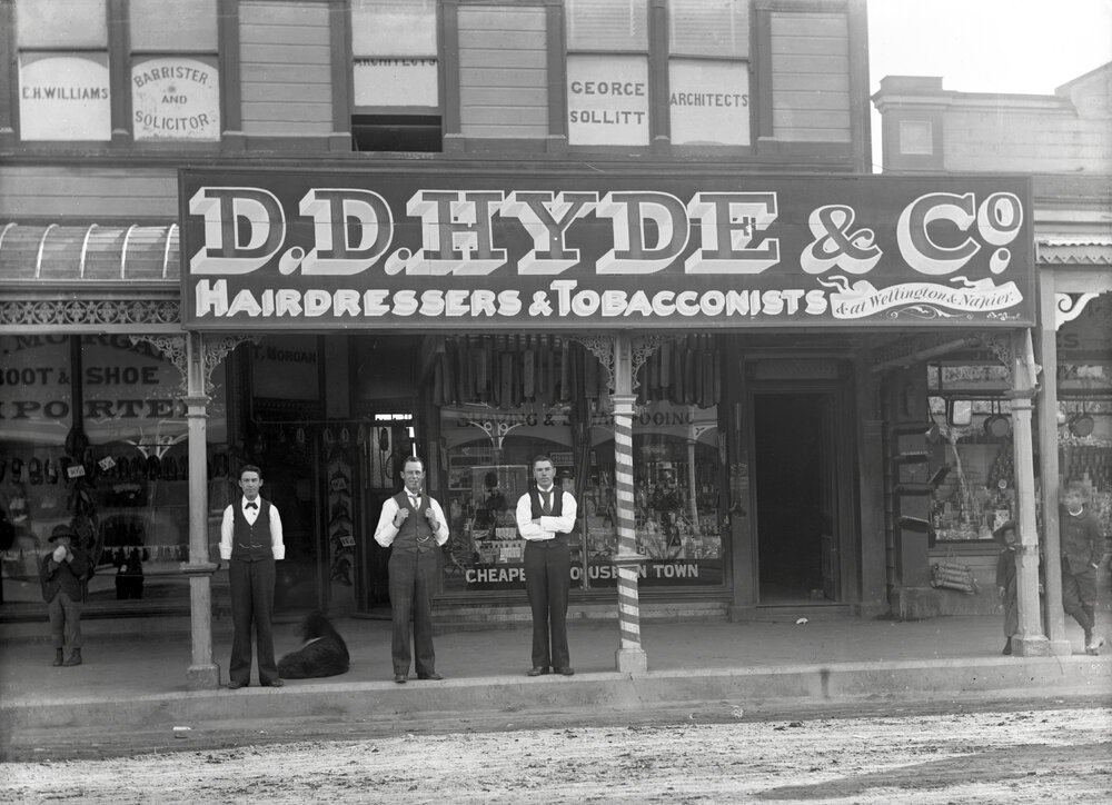 Hyde  Hairdressers and Tobacconists