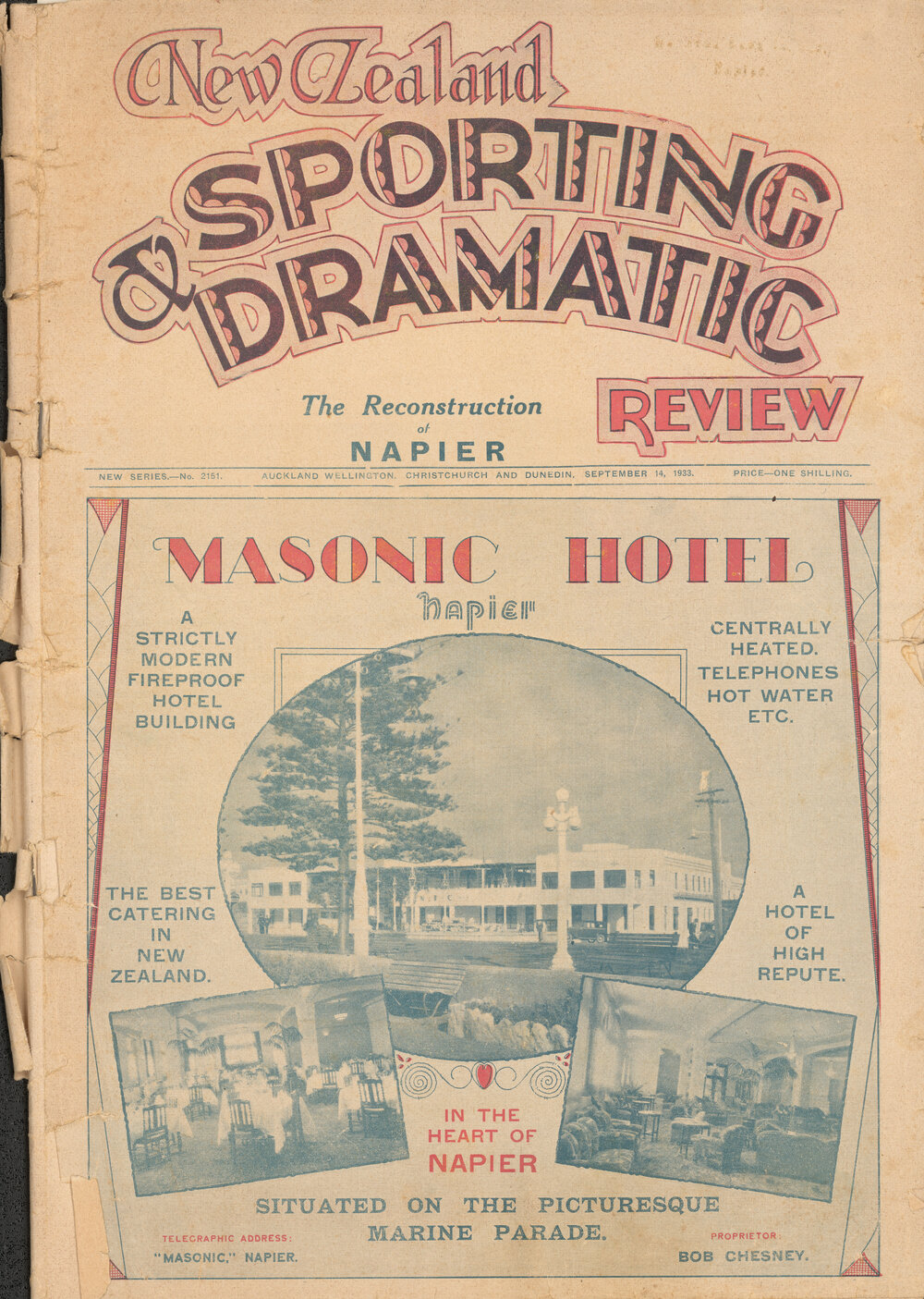 NZ Sporting and Dramatic Review