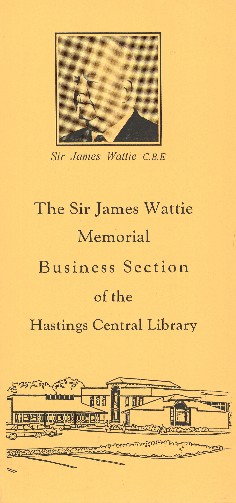 Sir James Wattie Memorial Business Section