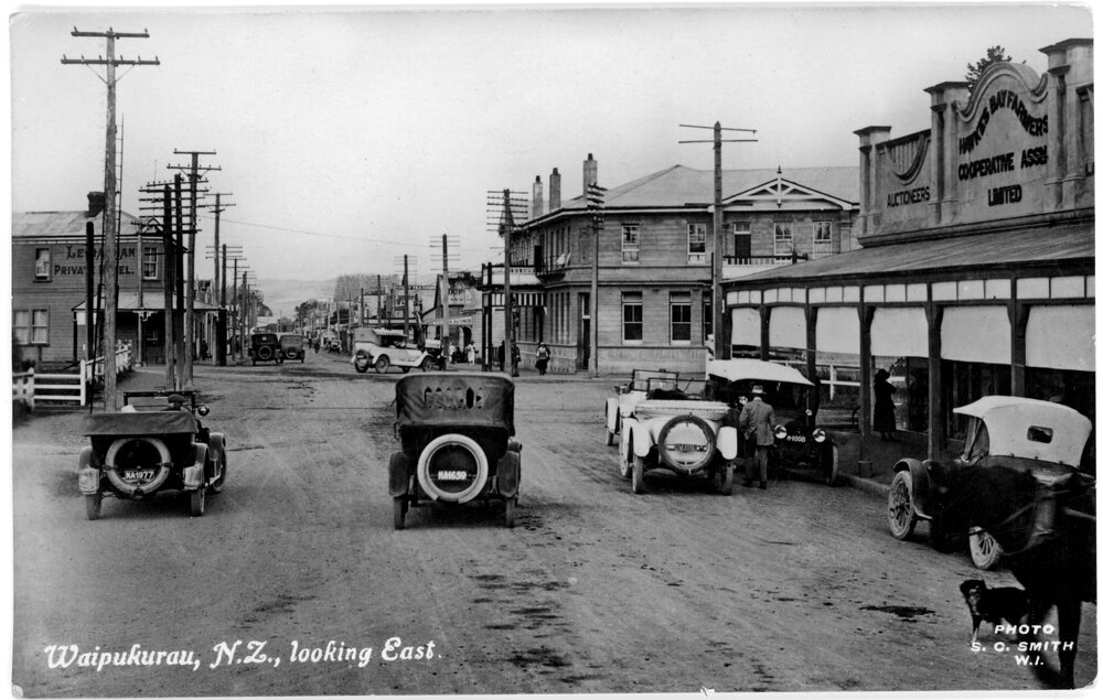 Waipukurau N. Z. Looking East
