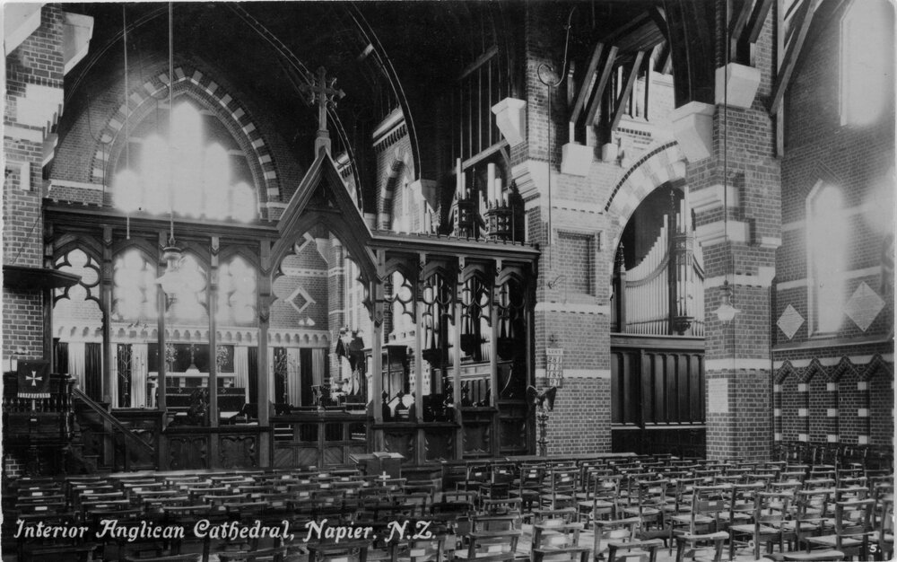 Interior Anglican Cathedral Napier