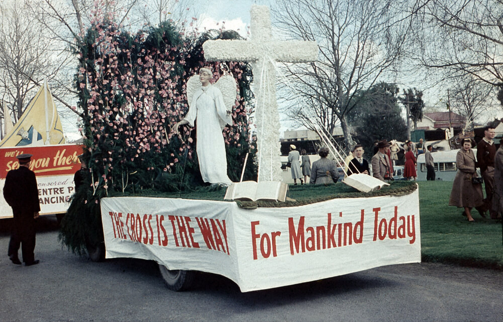 Salvation Army Float 1955